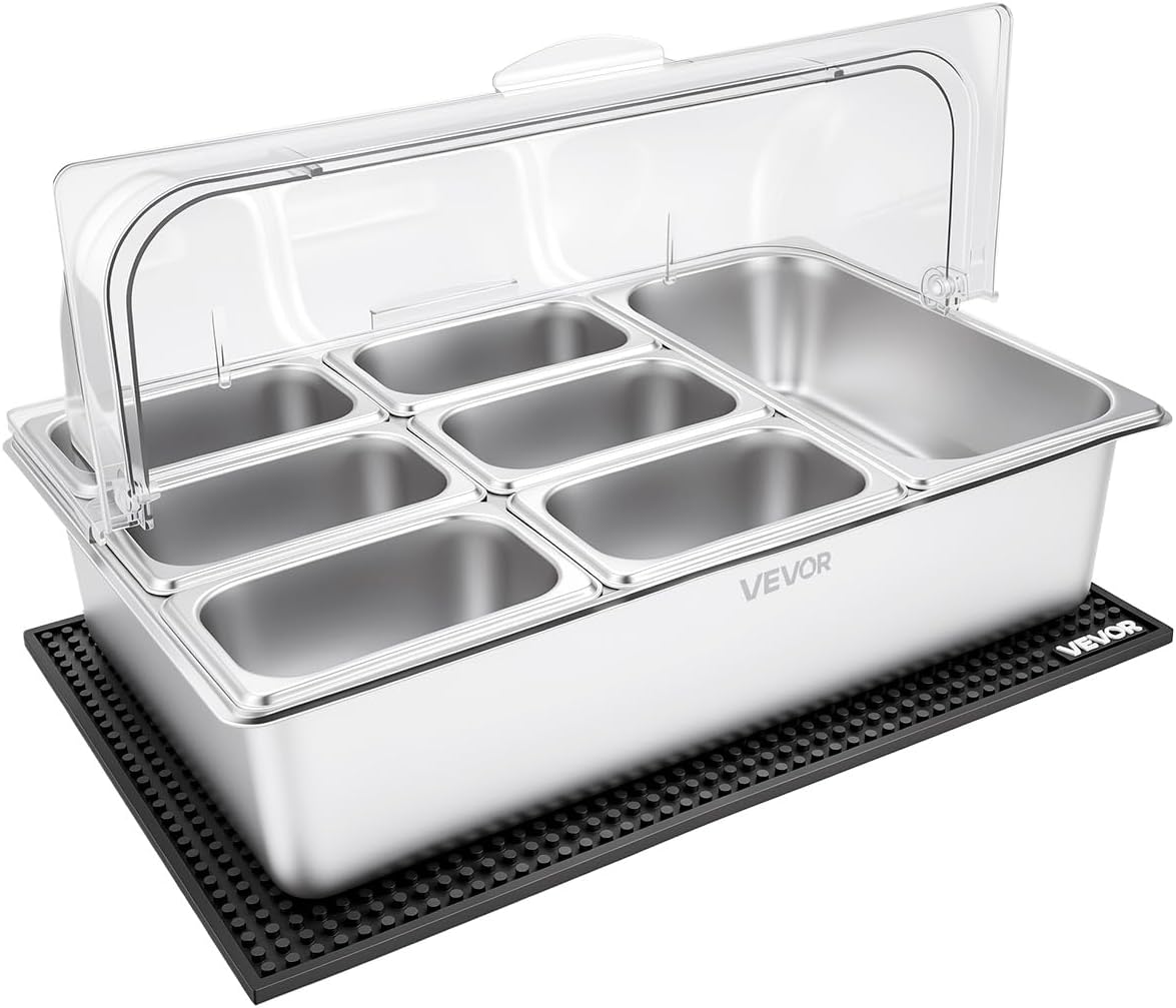 VEVOR Countertop Food Serving Display Container