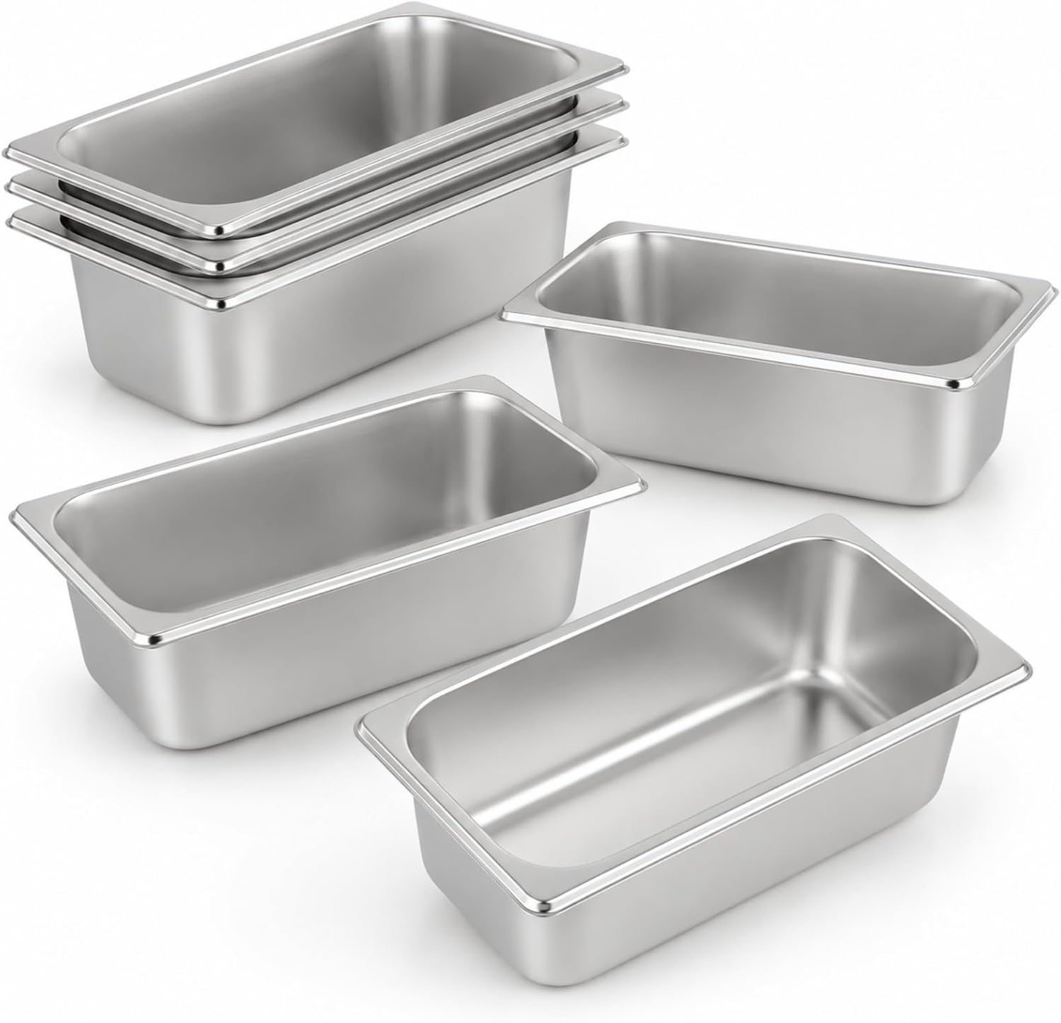 Stainless Steel Steam Pans