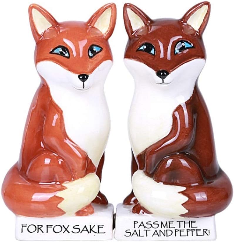 Fox Salt & Pepper Shakers