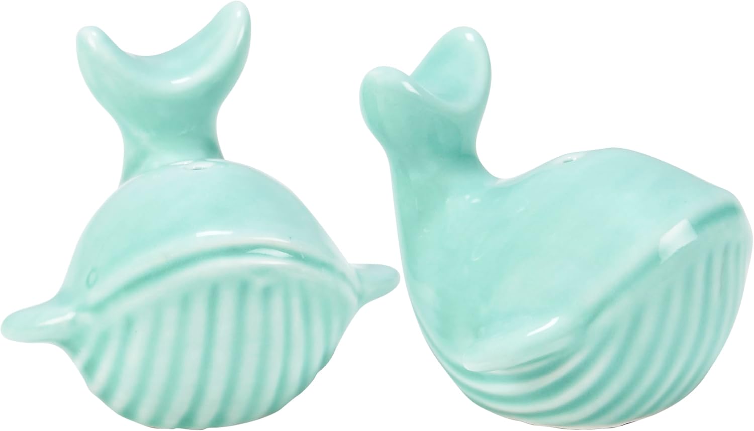 Whale Salt & Pepper Shaker Set