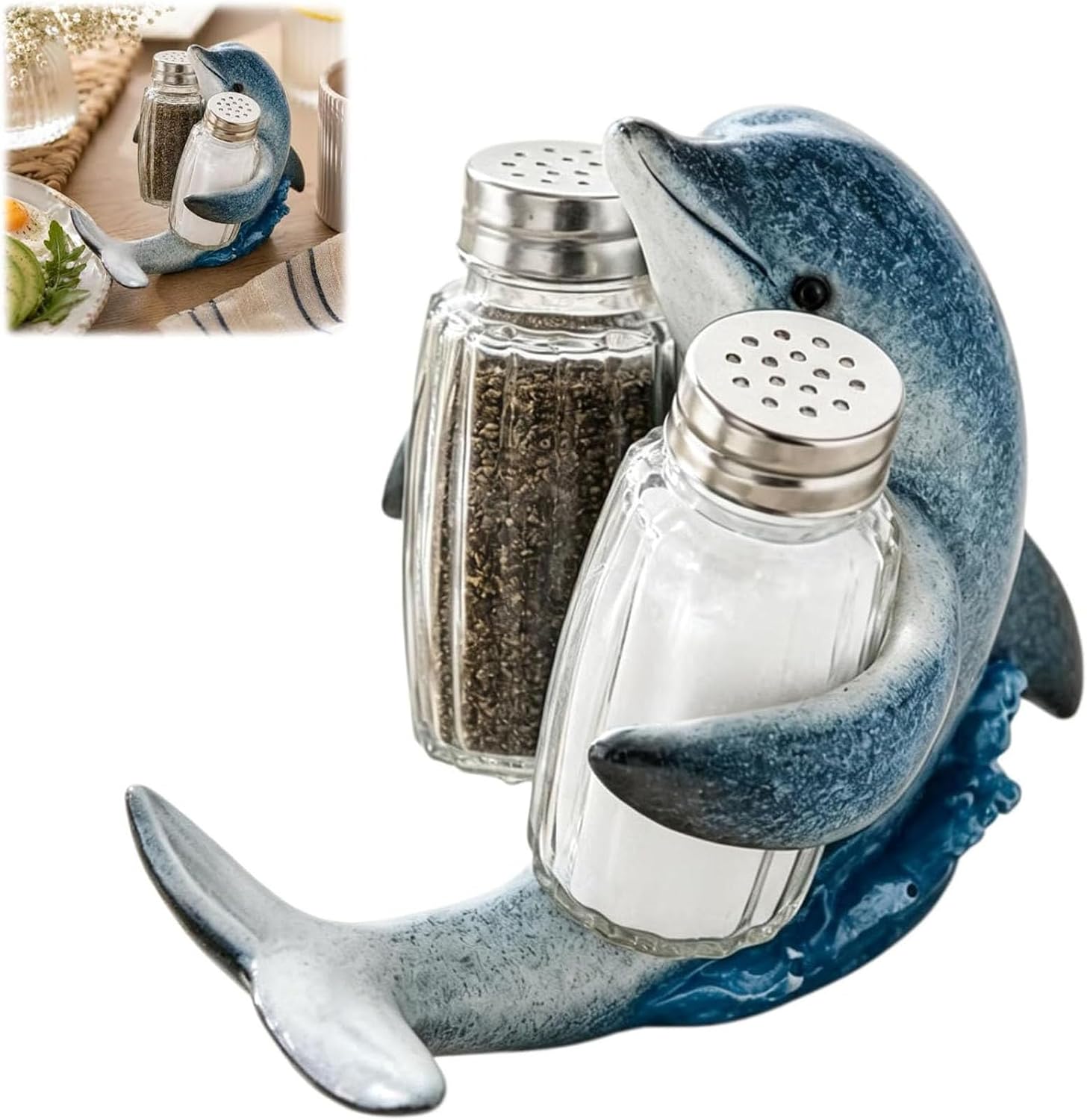 Dolphin Salt & Pepper Shaker Set