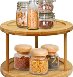 Bamboo Lazy Susan