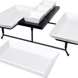 3 tier serving tray