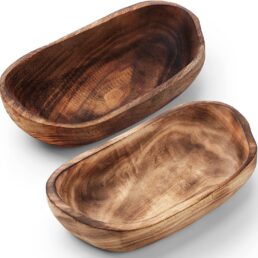 Wooden Dough Bowls