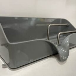 Modern Tray Soap and Sponge Holder