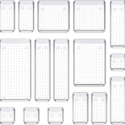 16 piece drawer organizer