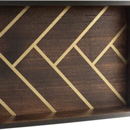 Decorative Wood Serving Tray