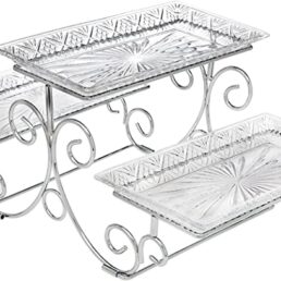 buffet serving trays