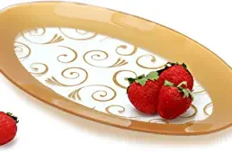 Glass Oval Platter