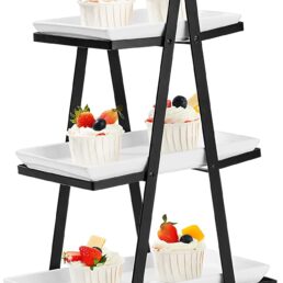 3 tier serving tray