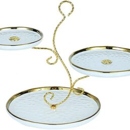 3 tiered dessert stand