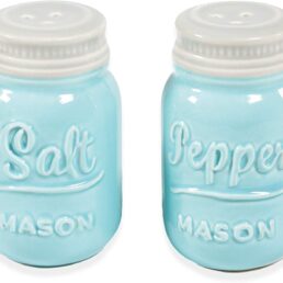 Mason Salt & Pepper Shakers