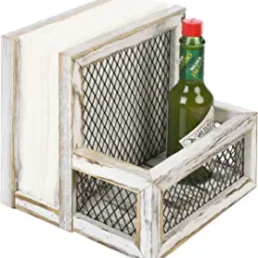 Napkin Holder and Condiment Caddy