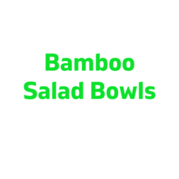 Bamboo Salad Bowls