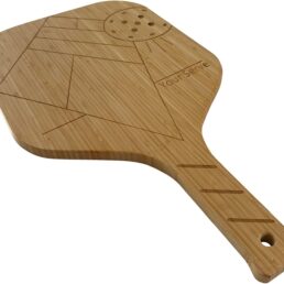 Fox Run Your Serve Pickleball Paddle Charcuterie Board, 22.5" x 12.5" Board