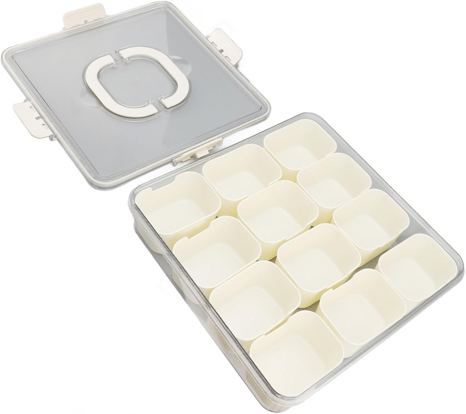 Snack Box Container with Lid