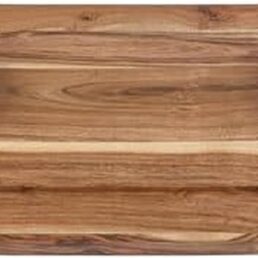 Fitz and Floyd Charcuterie 3 Part Magnetic Acacia Wood Adjustable Serving Board