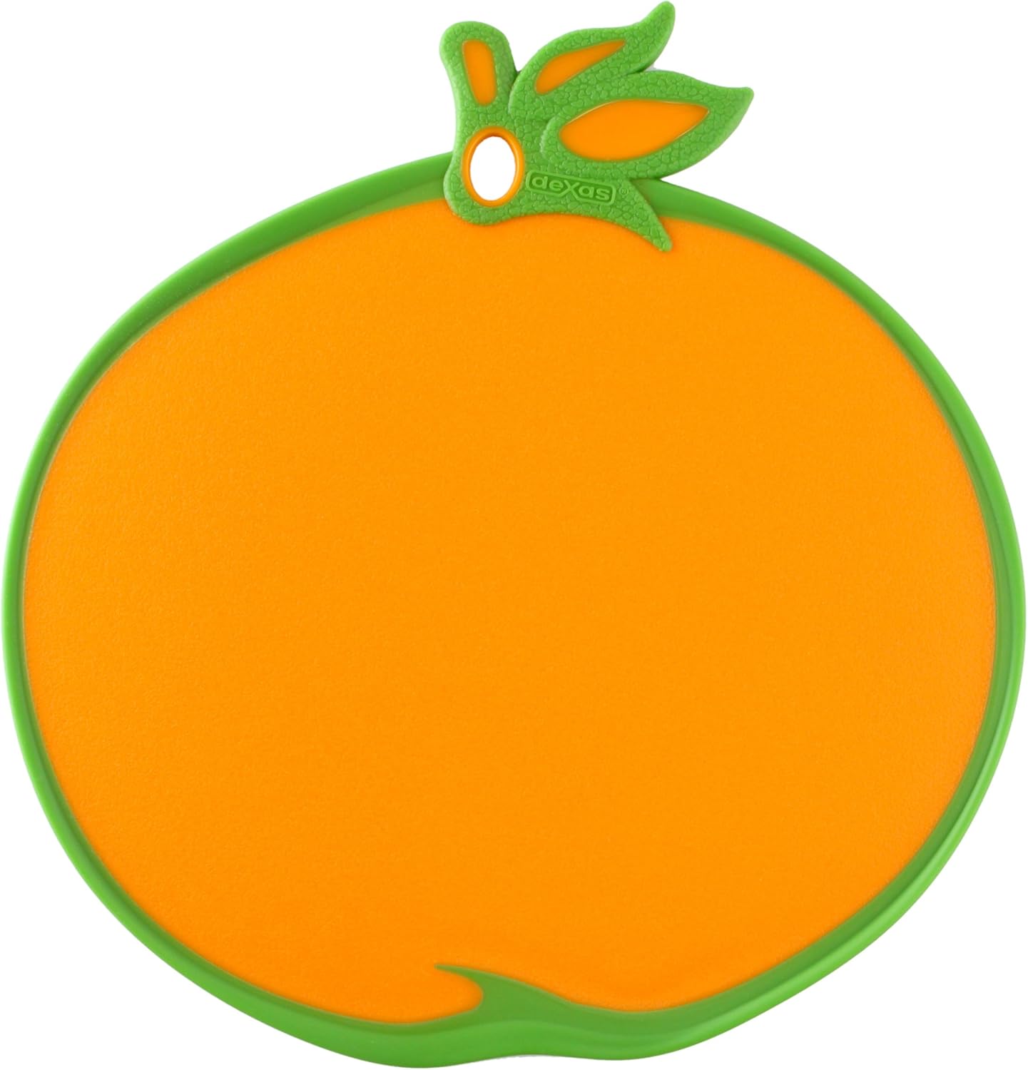 Dexas Cutting/Serving Board, Orange Shape 12.5×10.25 inches