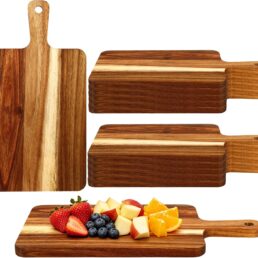 10 Pcs Acacia Wood Charcuterie Boards