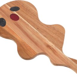 Wood Ghost Shaped Charcuterie Board