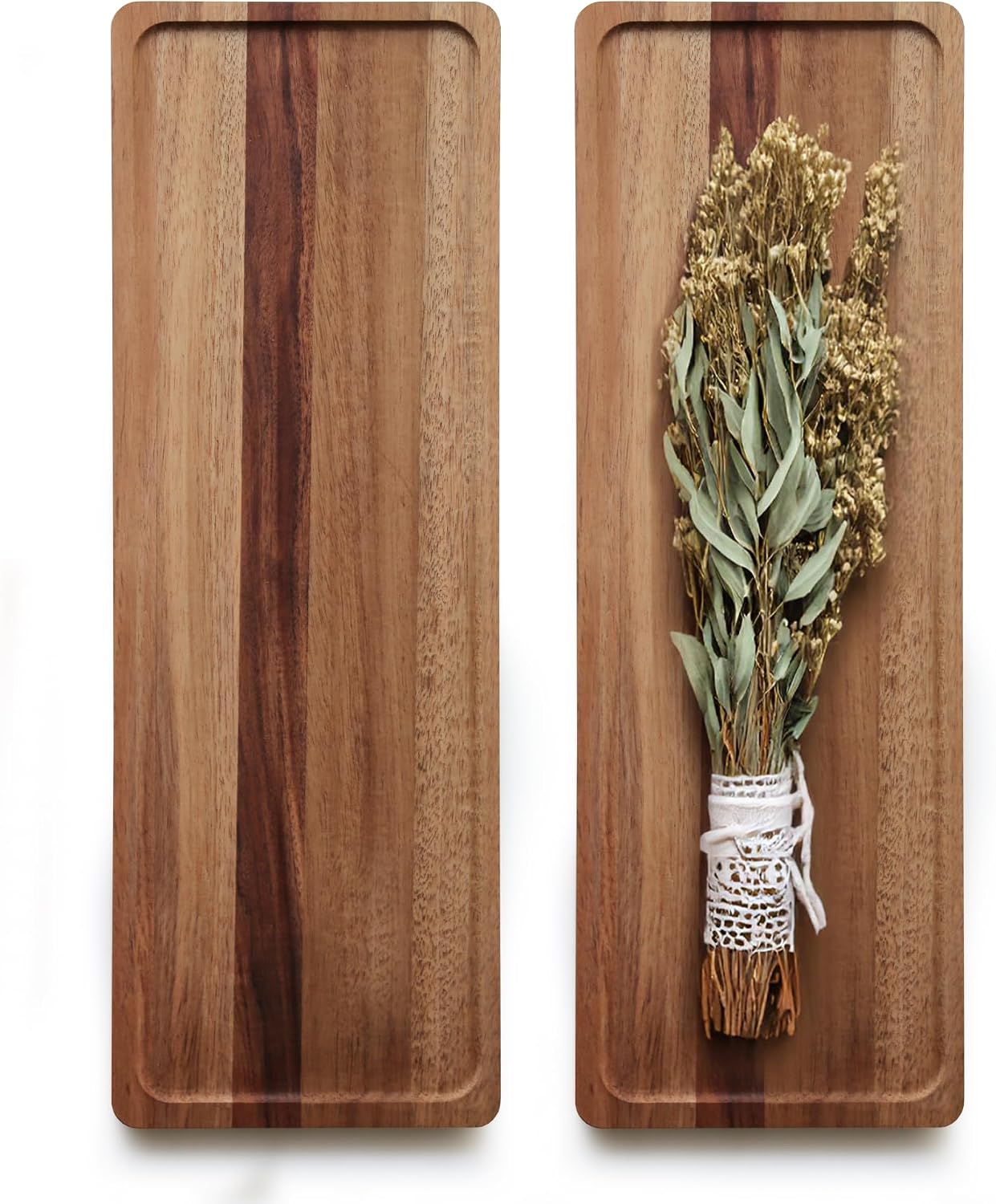 WILDMOS 16.5-inch Acacia Wood