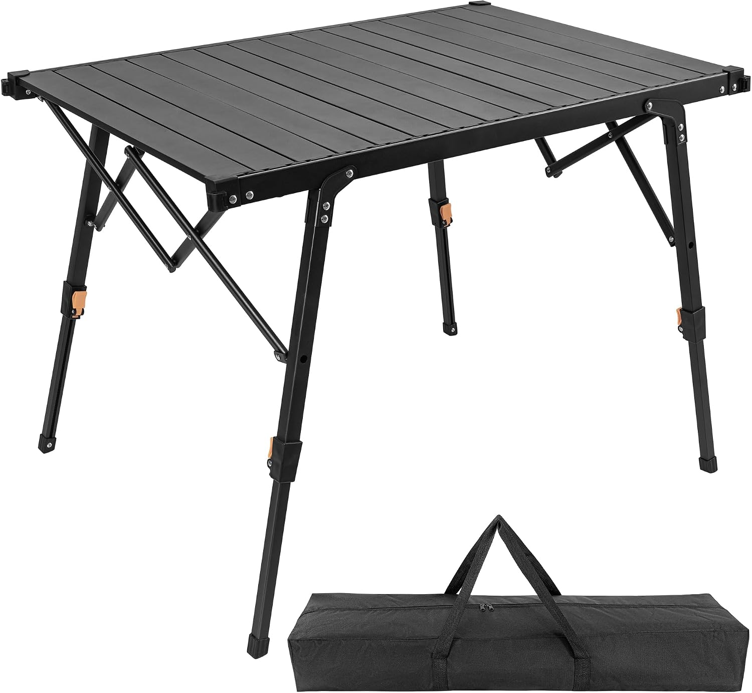 Folding Camping Table, Outdoor Portable Aluminum Camping Table