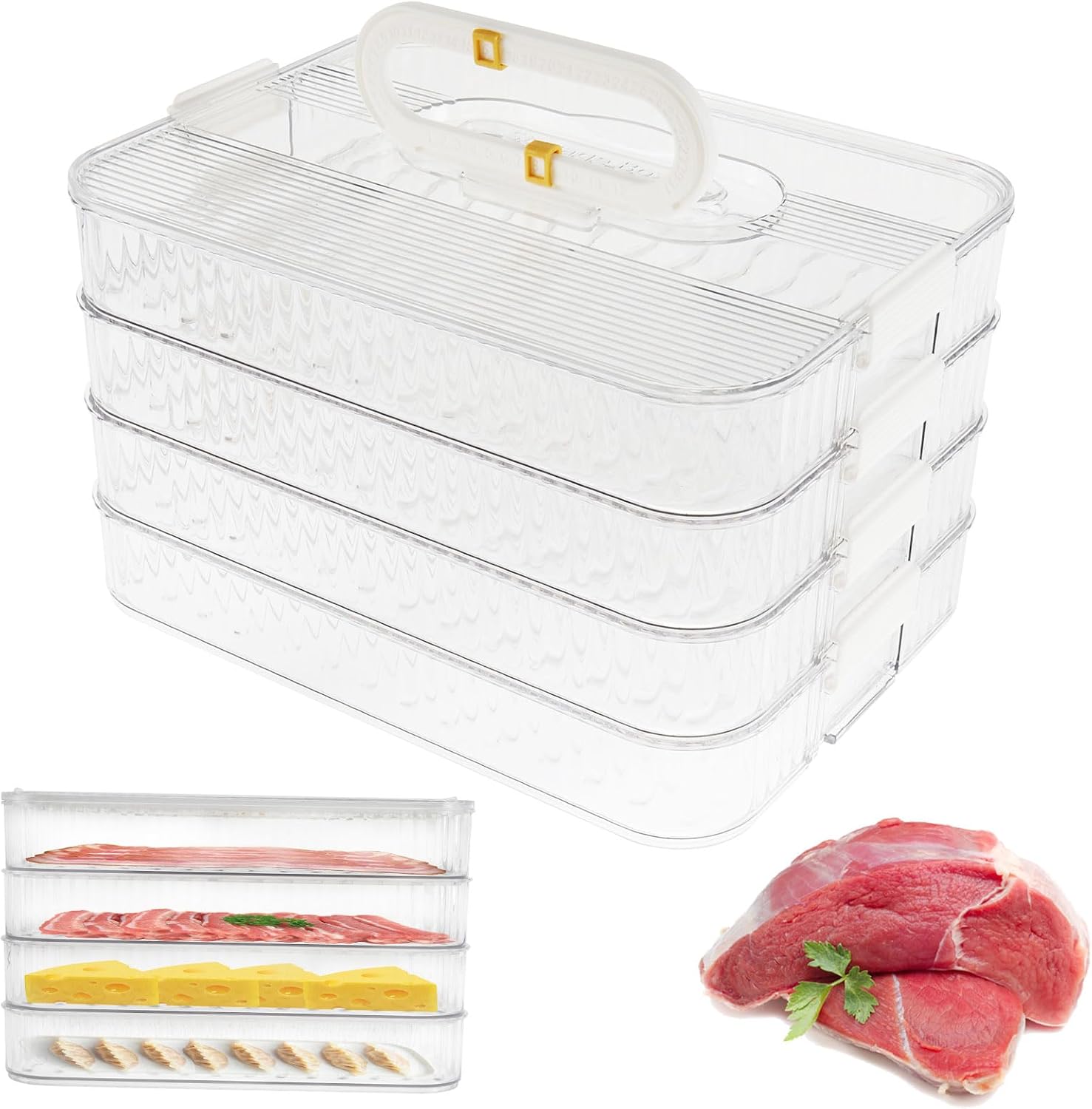 MFAUCAZB Deli Meat Container