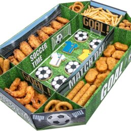 Soccer Food Serving Tray
