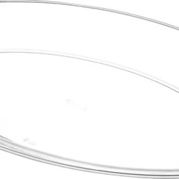 Clear Plastic Oval Serving Trays