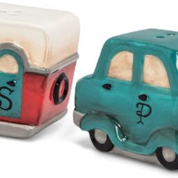 Abbott Collection Car & Camper Salt & Pepper | Whimsical Shaker Set