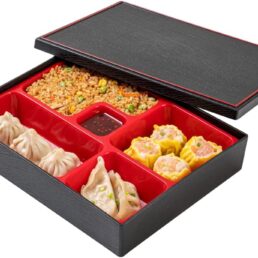 Restaurantware-10.6 x 8.3 x 2.4 Inch Compartment Lunch Container