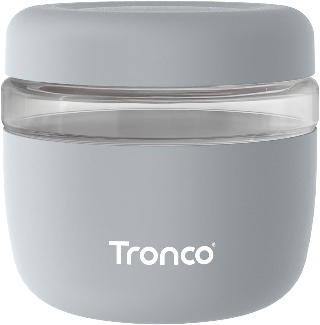 Tronco 24 oz Glass Lunch Bowl Container with Lid, Airtight