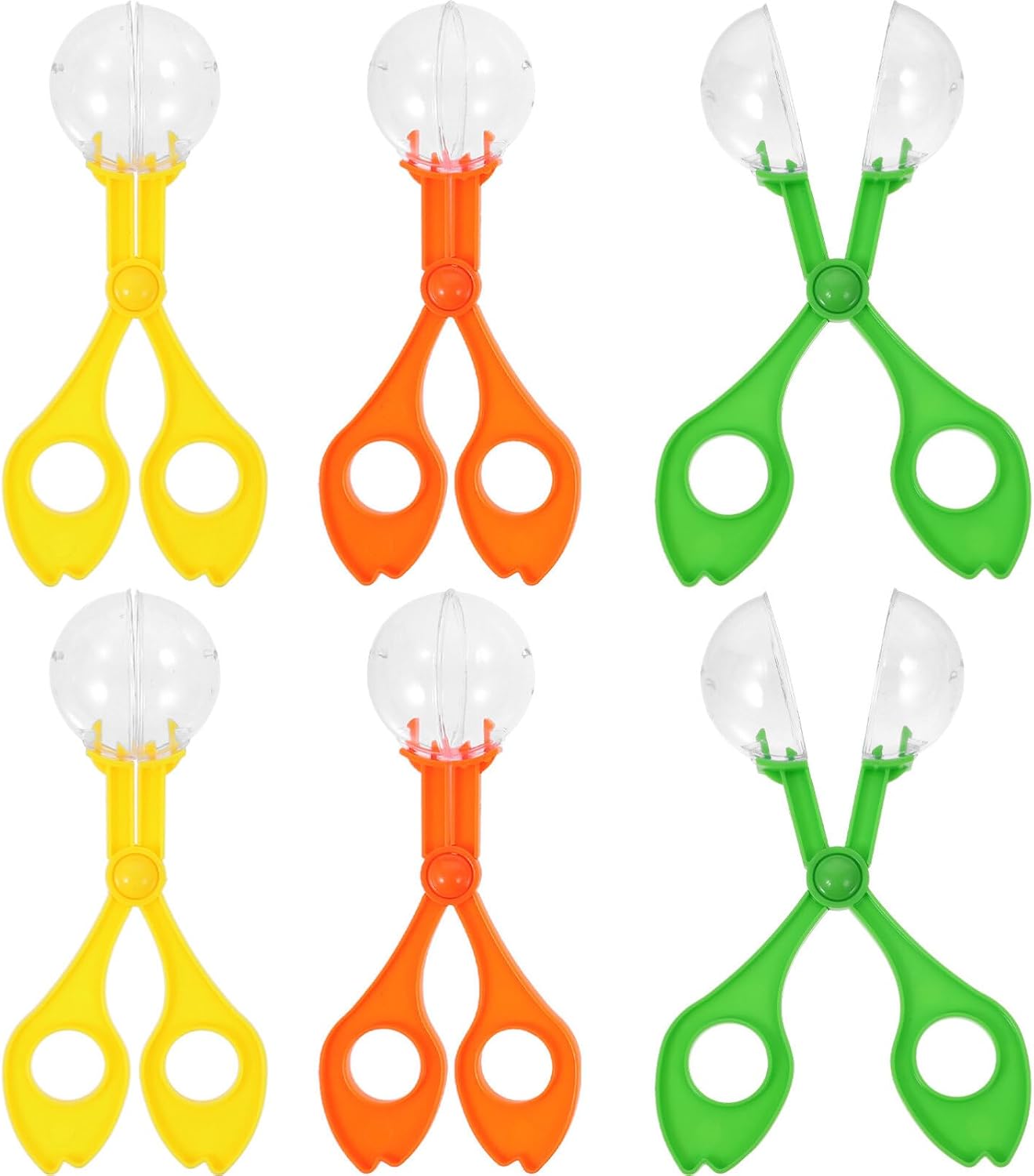 Alipis 6pcs Catcher Handy Multifunctional Scoopers Scissor Tongs for Kids Nature Exploration Toy