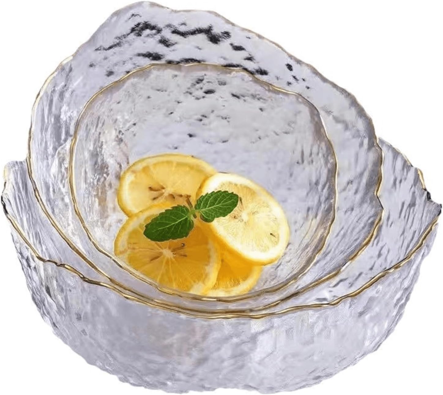 Crystal Glass Bowls Set