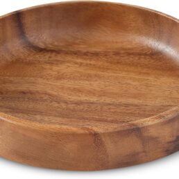 Solid Walnut Wood Bowl
