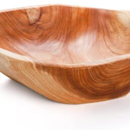 ZENFUN Wood Root Dish Bowl