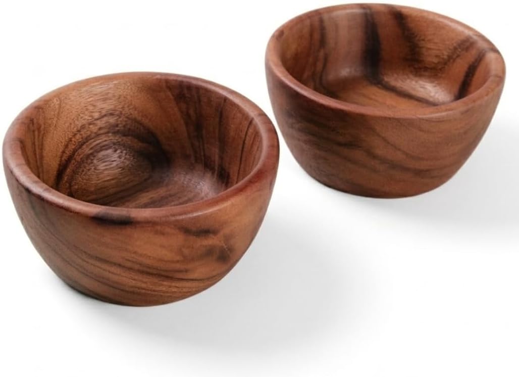 Acacia Wooden Salad Bowls