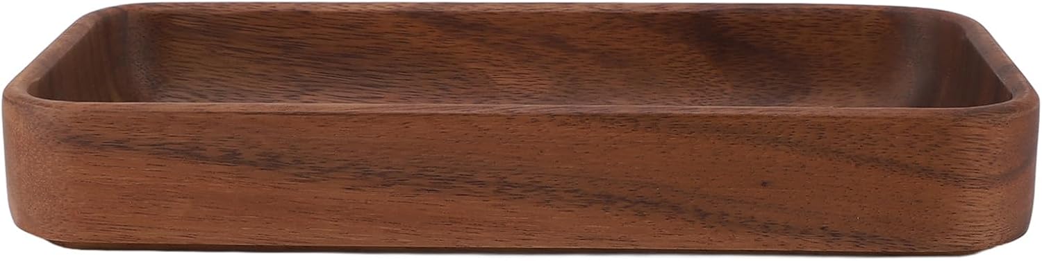 Acouto Stylish Wooden Serving Bowl