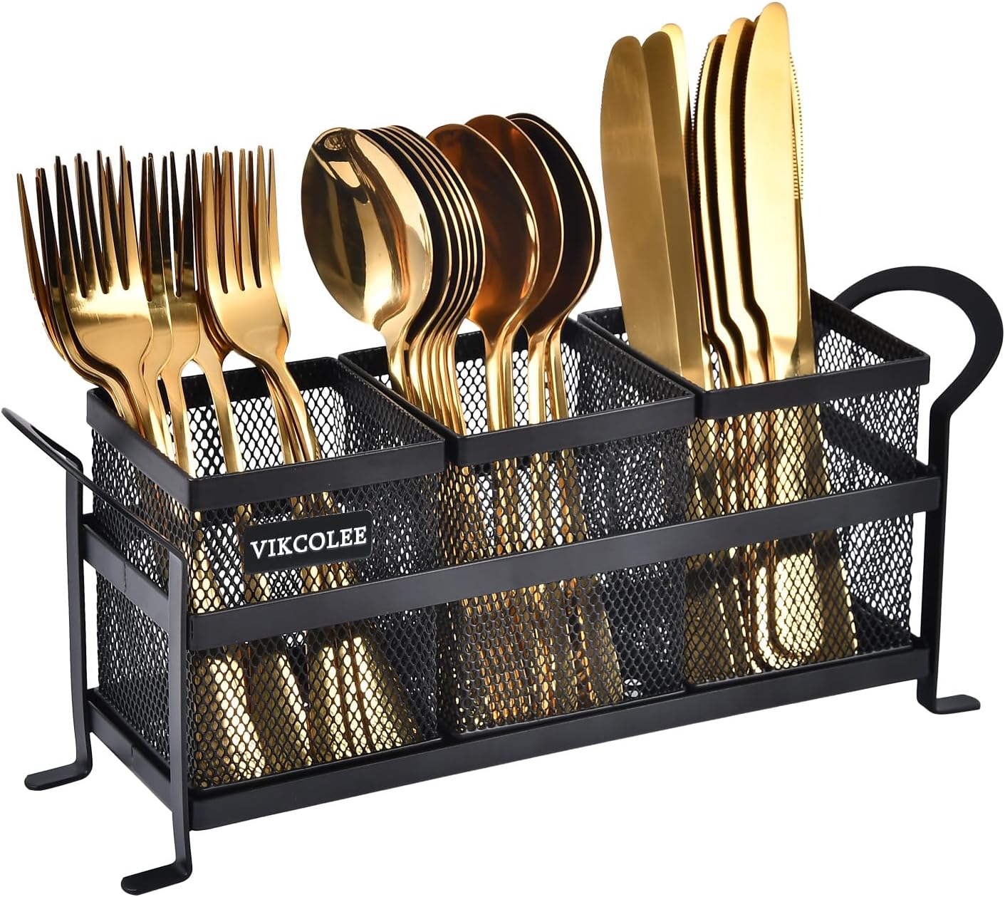 Flatware, Cutlery,Kitchen Utensil & Silverware Caddy Organizer Bin