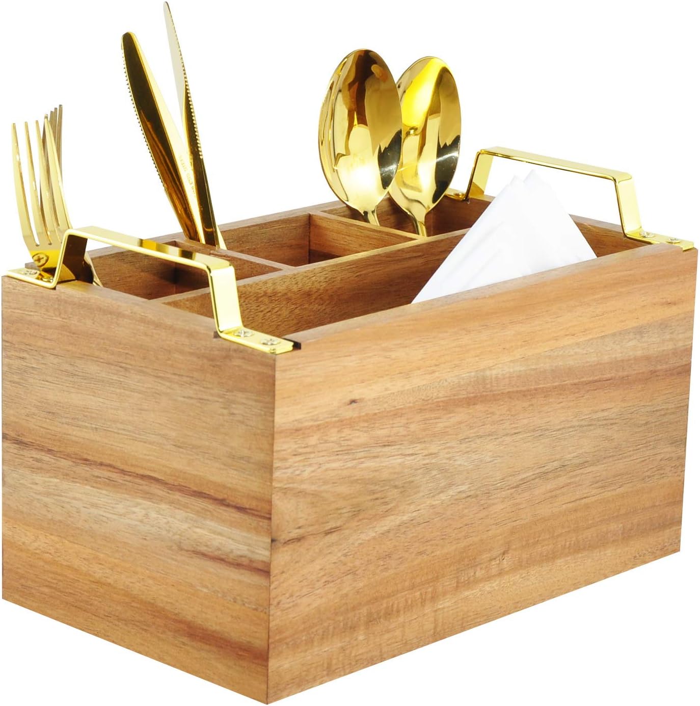 Acacia Wood Flatware Cadd