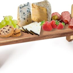 Acacia Wood Raised Charcuterie Board