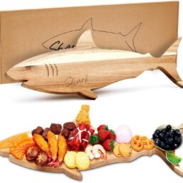 Maxcheck Funny Shark Charcuterie Board