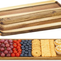 6 Pack Acacia Wood Charcuterie Boards