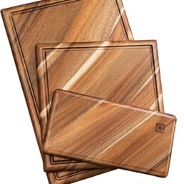 Chorus Wood Cutting Board Set