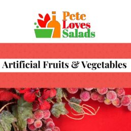 Artificial Fruits & Vegetables