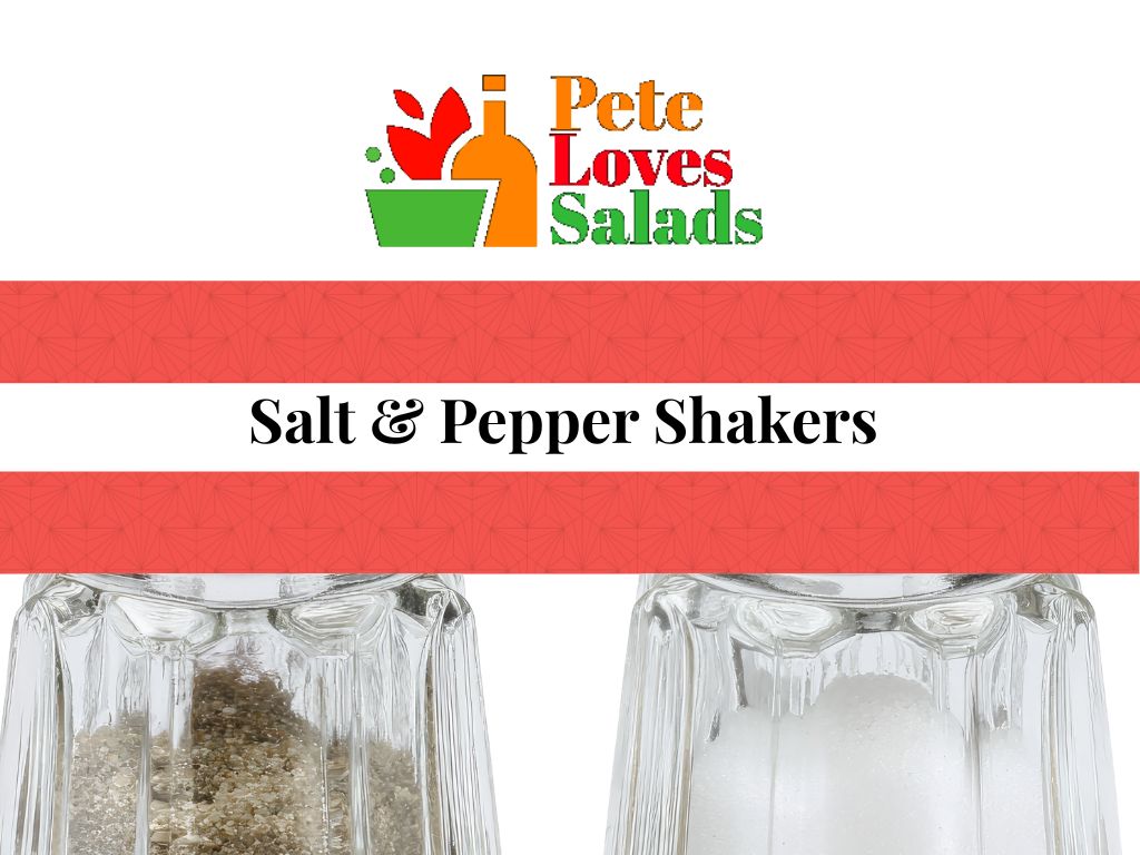 Salt and Pepper Shakers