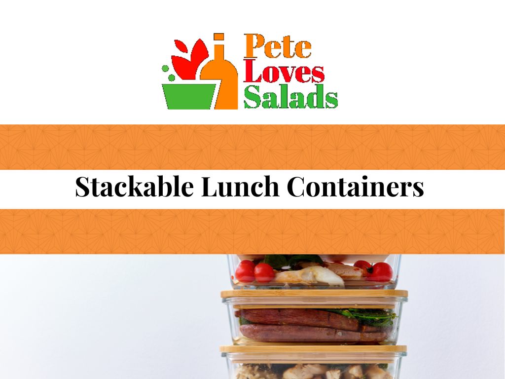 Stackable Lunch Containers